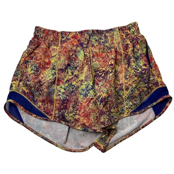 Lululemon Seawheeze 2019 Hotty Hot Shorts‎ Women's Size 6 Multicolor